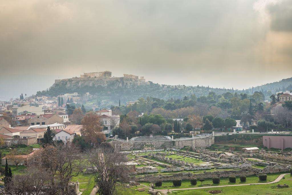 Acropolis View Paradise Apartments Athén Szoba fotó